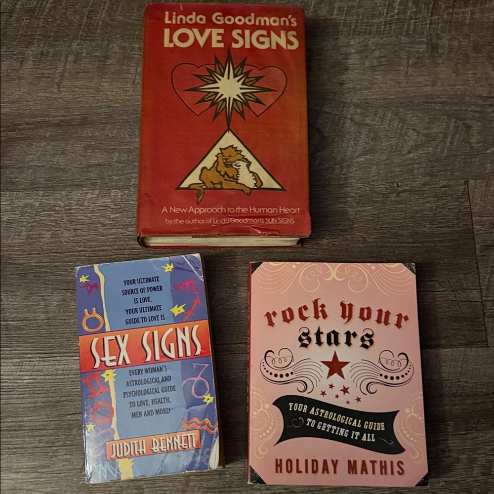 Only 3!!Bundle of astrology books marked down. About to be trashed. More posted